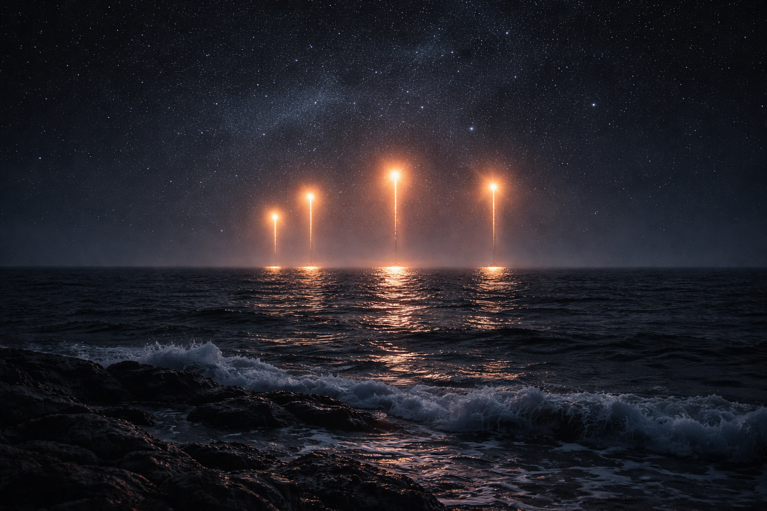 Caso San Matías: luces que emergieron del mar frente a Puerto Madryn (Patagonia, 2023)